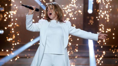 Ruth Lorenzo enciende el plató de ‘Tu cara me suena’ con su imitación de Céline Dion