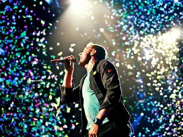 Chris Martin, cantante de Coldplay Chris Martin, cantante de Coldplay