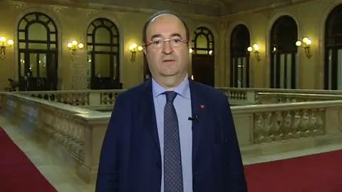 Miquel Iceta en el Parlament Miquel Iceta en el Parlament