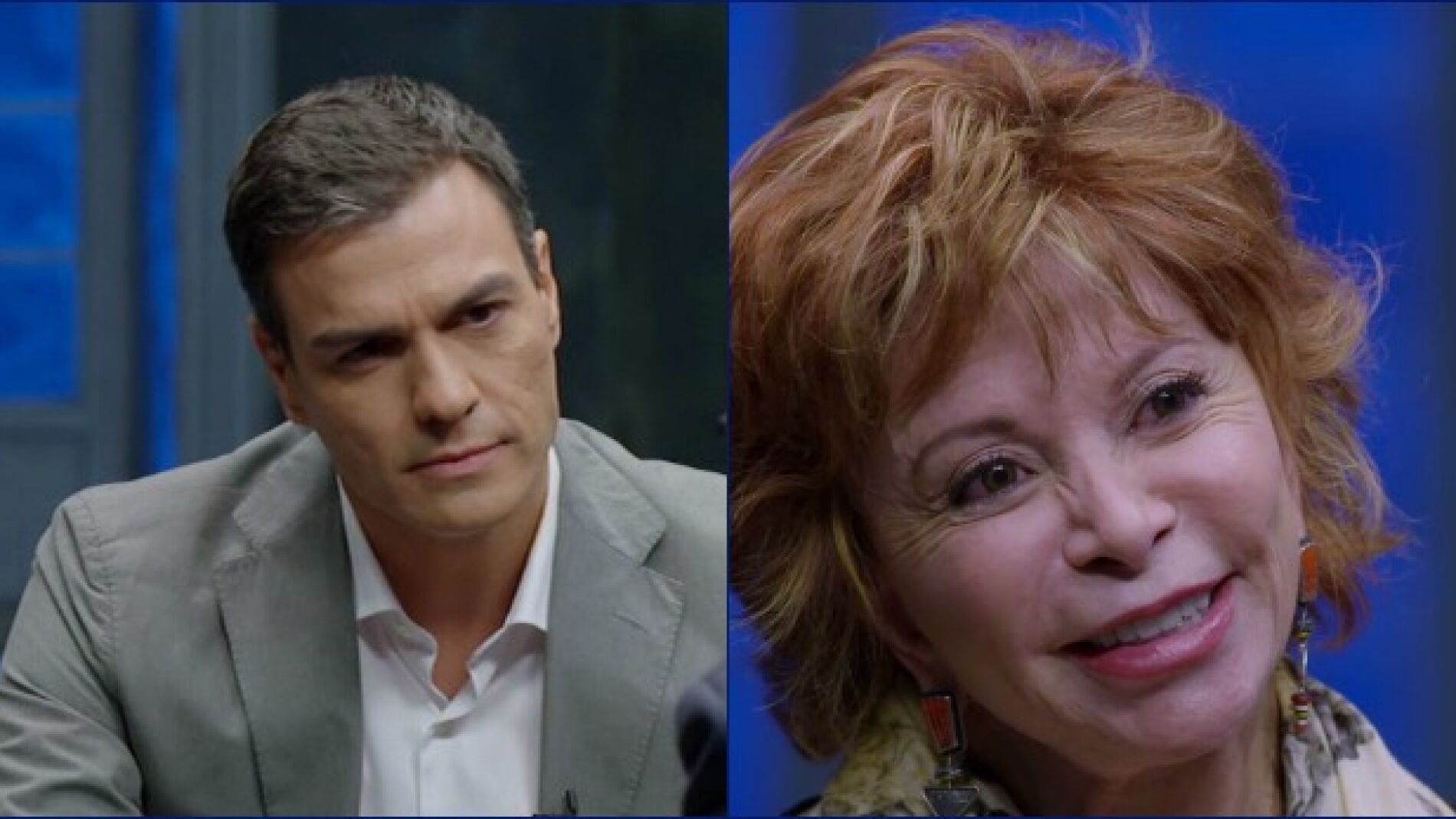 Montaje Pedro S&aacute;nchez e Isabel Allende en 'Al rinc&oacute;n'