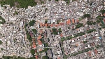 Favelas frente a Copacabana