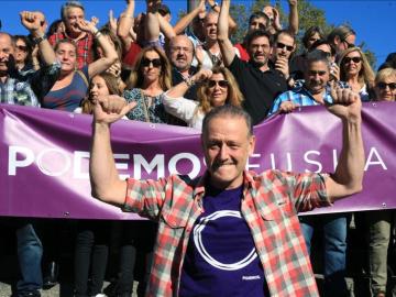 Roberto Uriarte con los miembros del Consejo Ciudadano del País Vasco