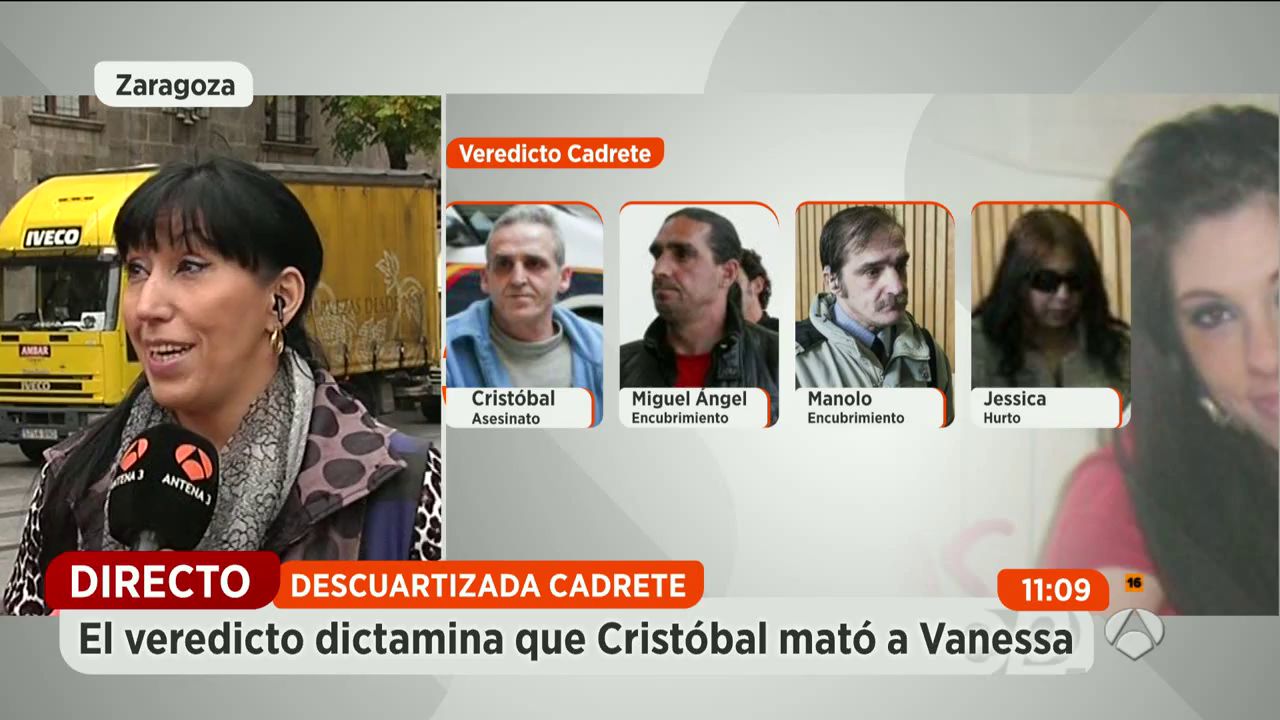 "Los asesinos de mi sobrina van a entrar en la cárcel"