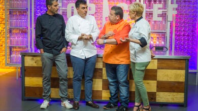 El jurado le explica a Ramón Freixa qué es el freestyle de Oriol