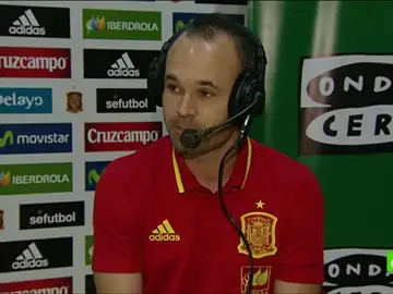 Andrés Iniesta, en 'Al Primer Toque' Andrés Iniesta, en 'Al Primer Toque'