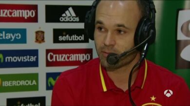 Iniesta, en 'Al Primer Toque': 