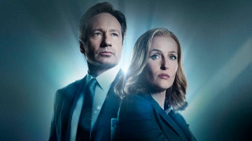 Los protagonistas de 'X Files'.