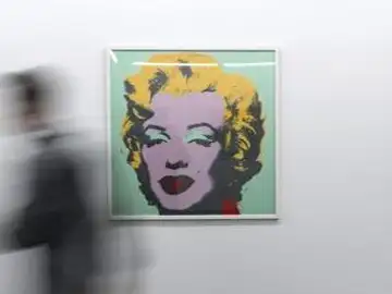 Retrato de Marilyn Monroe realizado por Andy Warhol Retrato de Marilyn Monroe realizado por Andy Warhol