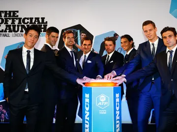 Los participantes de la Masters Cup Los participantes de la Masters Cup