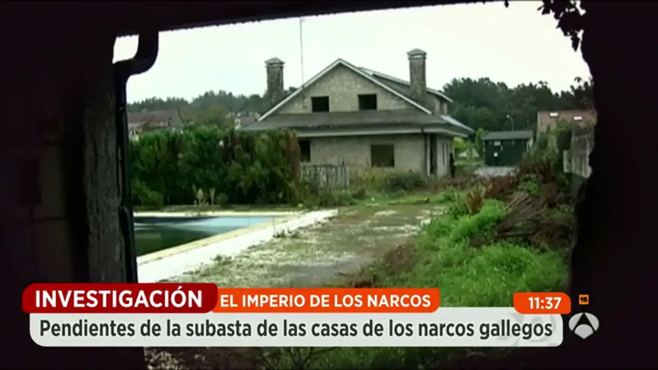 Se subastan 30 mansiones que pertenecían a los narcos gallegos