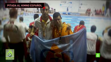 Pitos al himno español en el europeo de natación