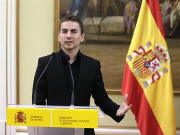 Jorge Lorenzo recibe la Medalla de Oro del Mérito Deportivo