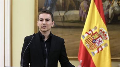 Jorge Lorenzo recibe la Medalla de Oro del Mérito Deportivo