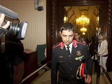 El comisario jefe de los Mossos d' Esquadra, Josep Lluis Trapero El comisario jefe de los Mossos d' Esquadra, Josep Lluis Trapero