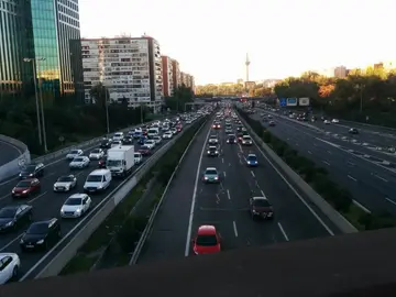 Tráfico habitual en la M-30 Tráfico habitual en la M-30