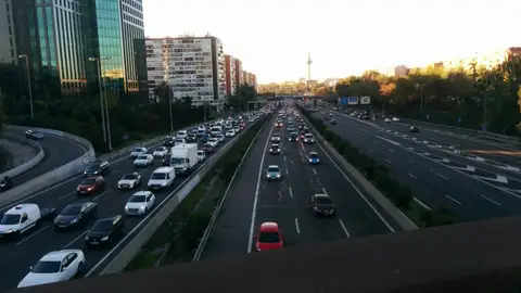 Tráfico habitual en la M-30 Tráfico habitual en la M-30
