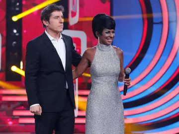 El jurado valora la imitación de Vicky Larraz El jurado valora la imitación de Vicky Larraz