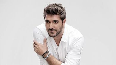 Antonio Orozco felicita a Canco Rodríguez por su imitación en 'Tu cara me suena': 