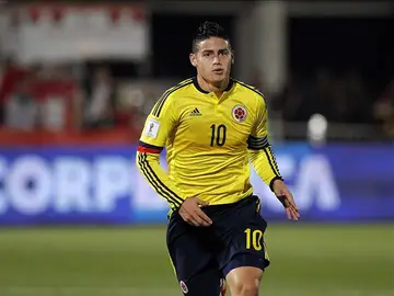 James celebra su gol ante Chile James celebra su gol ante Chile