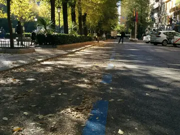Zonas azules vacías Zonas azules vacías