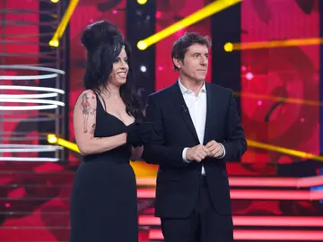 Ruth escucha la valoración del jurado por su imitación de Amy Winehouse Ruth escucha la valoración del jurado por su imitación de Amy Winehouse