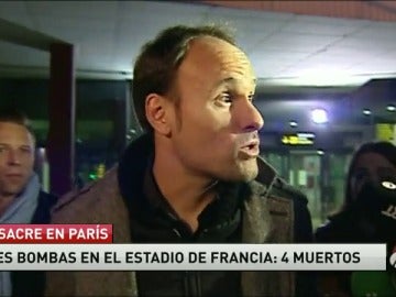 Frame 21.8316 de: Mateu Lahoz vuelve a España: "Lo importante son las víctimas y los familiares"