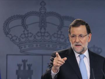 Mariano Rajoy, en rueda de prensa