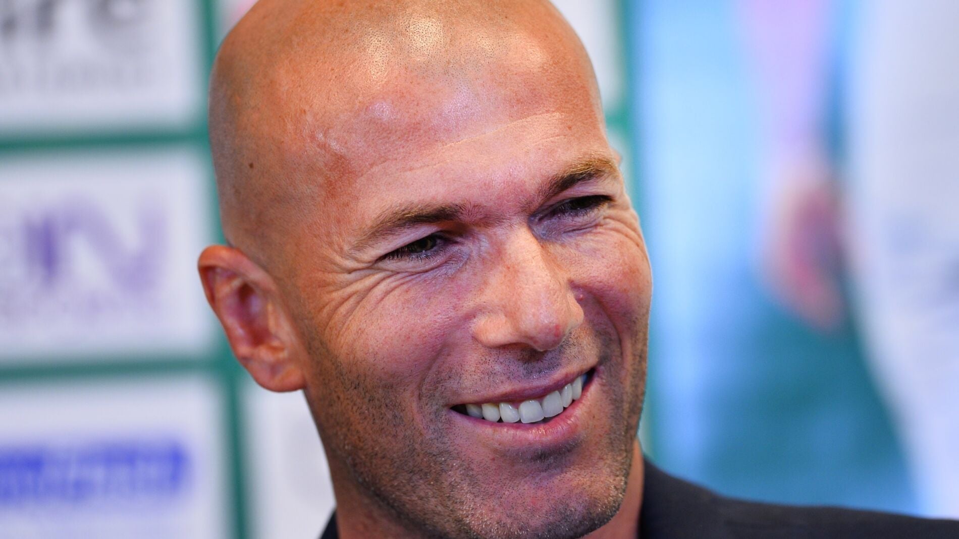 Zinedine Zidane, durante una entrevista