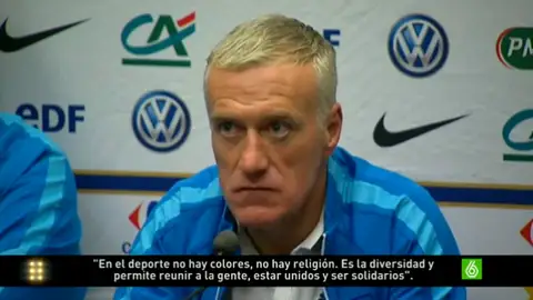 Deschamps, en rueda de prensa Deschamps, en rueda de prensa