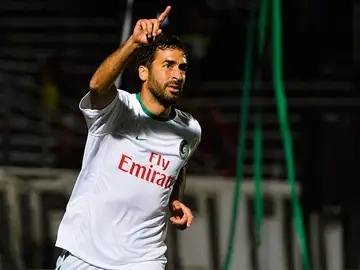 Raúl González Blanco, con el NY Cosmos. Raúl González Blanco, con el NY Cosmos.