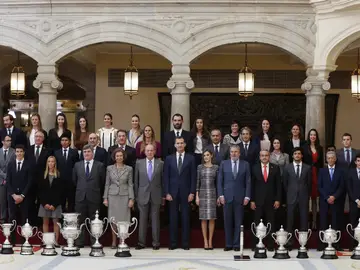 Los premiados en los Premios Nacionales del Deporte Los premiados en los Premios Nacionales del Deporte