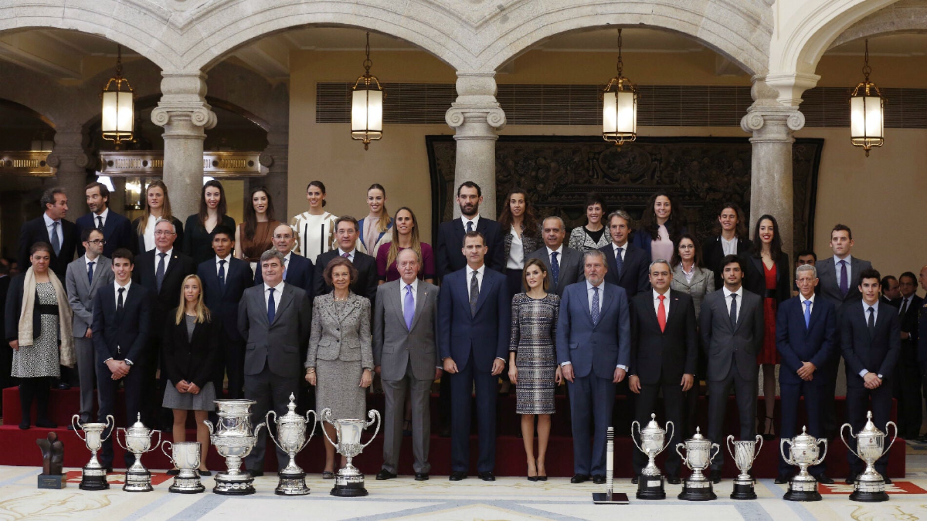 Los premiados en los Premios Nacionales del Deporte