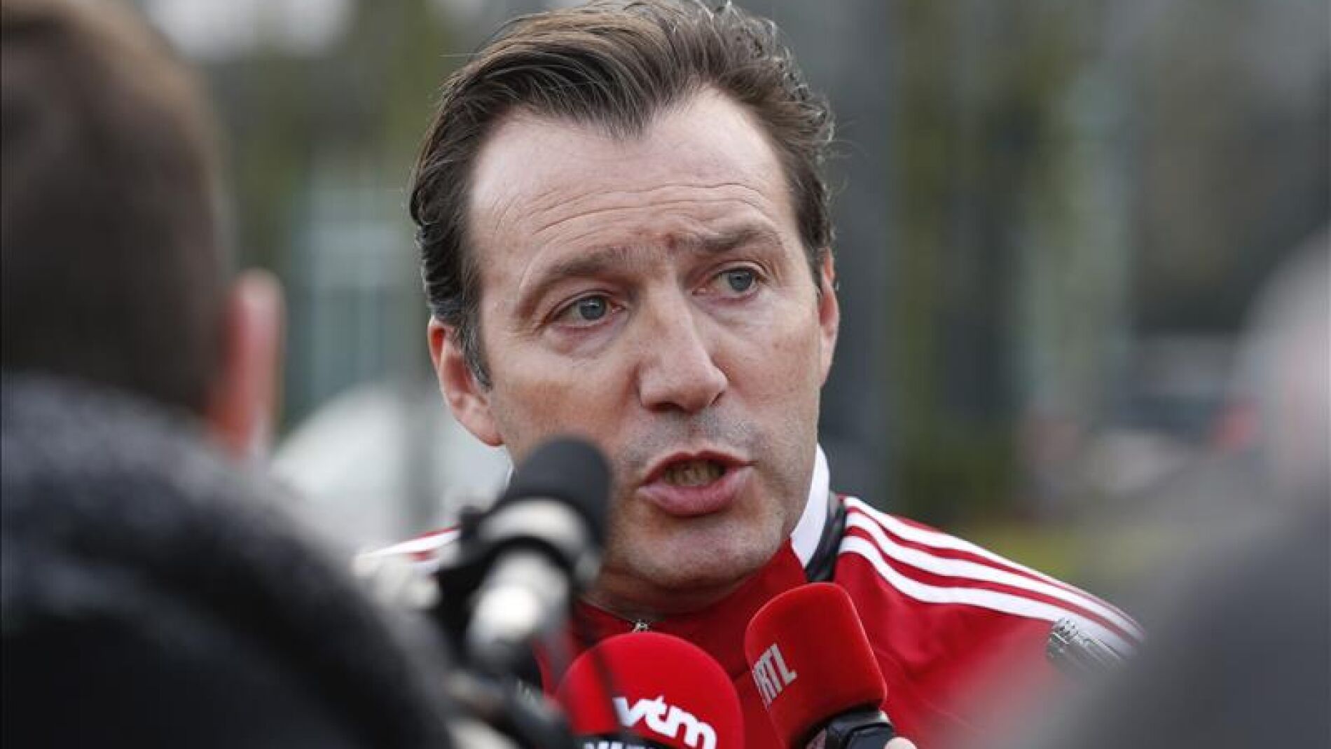 Marc Wilmots, seleccionador de B&eacute;lgica