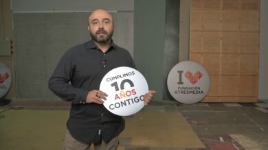 Saludo Antonio Reina - Fundación Atresmedia