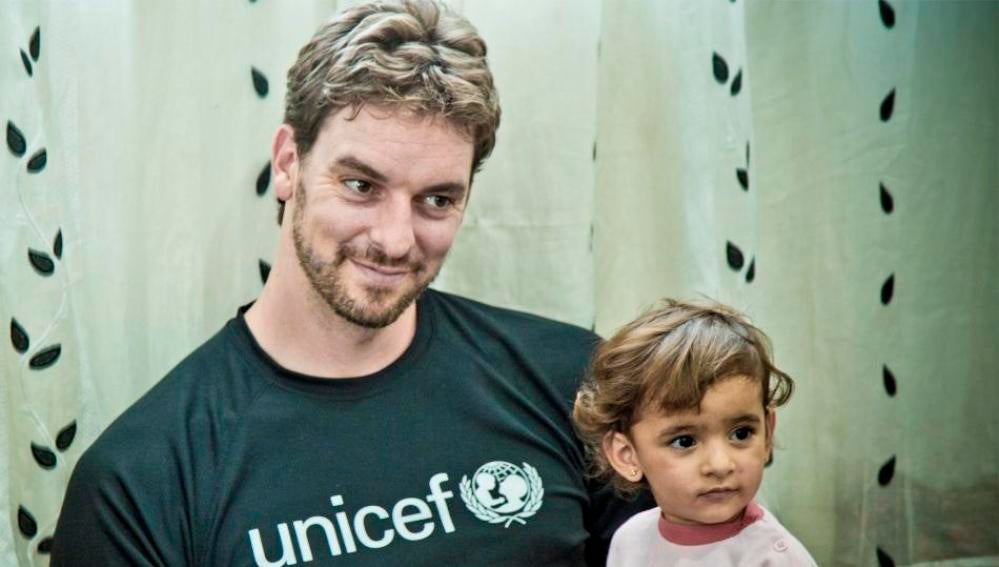 Pau Gasol, embajador global de UNICEF