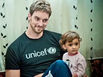 Pau Gasol, embajador global de UNICEF Pau Gasol, embajador global de UNICEF