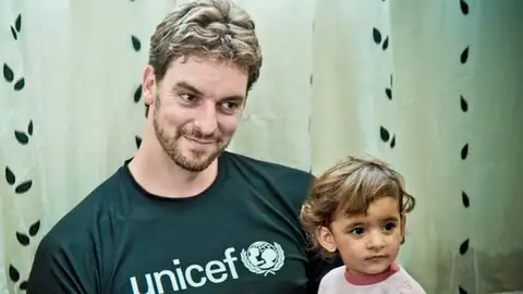 Pau Gasol, embajador global de UNICEF Pau Gasol, embajador global de UNICEF