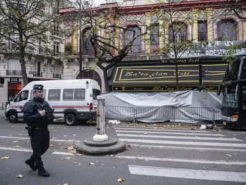 La sala Bataclan, días después del ataque La sala Bataclan, días después del ataque