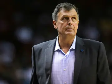 Kevin McHale, durante un encuentro con los Houston Rockets Kevin McHale, durante un encuentro con los Houston Rockets