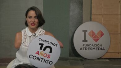 Saludo Lary León - Fundación Atresmedia