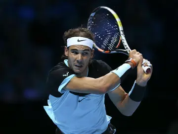 Nadal resta una pelota ante Murray Nadal resta una pelota ante Murray
