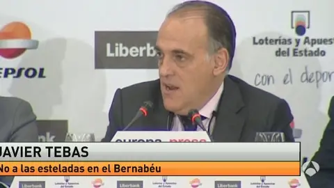 Javier Tebas, presidente de la LaLiga Javier Tebas, presidente de la LaLiga