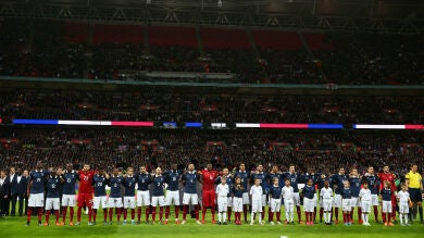 Así sonó la Marsellesa en Wembley antes del Inglaterra-Francia