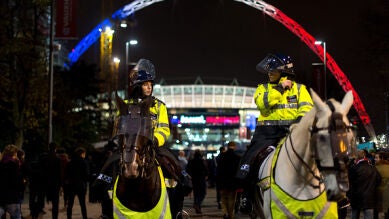 Medidas de seguridad extremas en Wembley