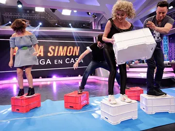 Silvia Abril y Pablo Puyol en 'El Hormiguero 3.0' Silvia Abril y Pablo Puyol en 'El Hormiguero 3.0'