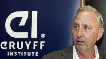 El exentrenador del FC Barcelona, Johan Cruyff