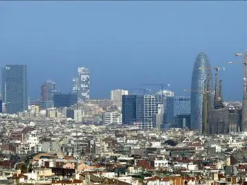 Vista general de la ciudad de Barcelona Vista general de la ciudad de Barcelona