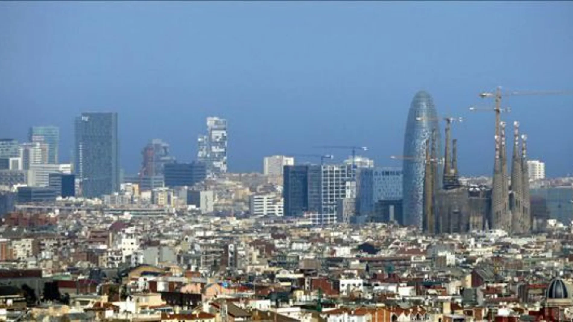 Vista general de la ciudad de Barcelona Vista general de la ciudad de Barcelona