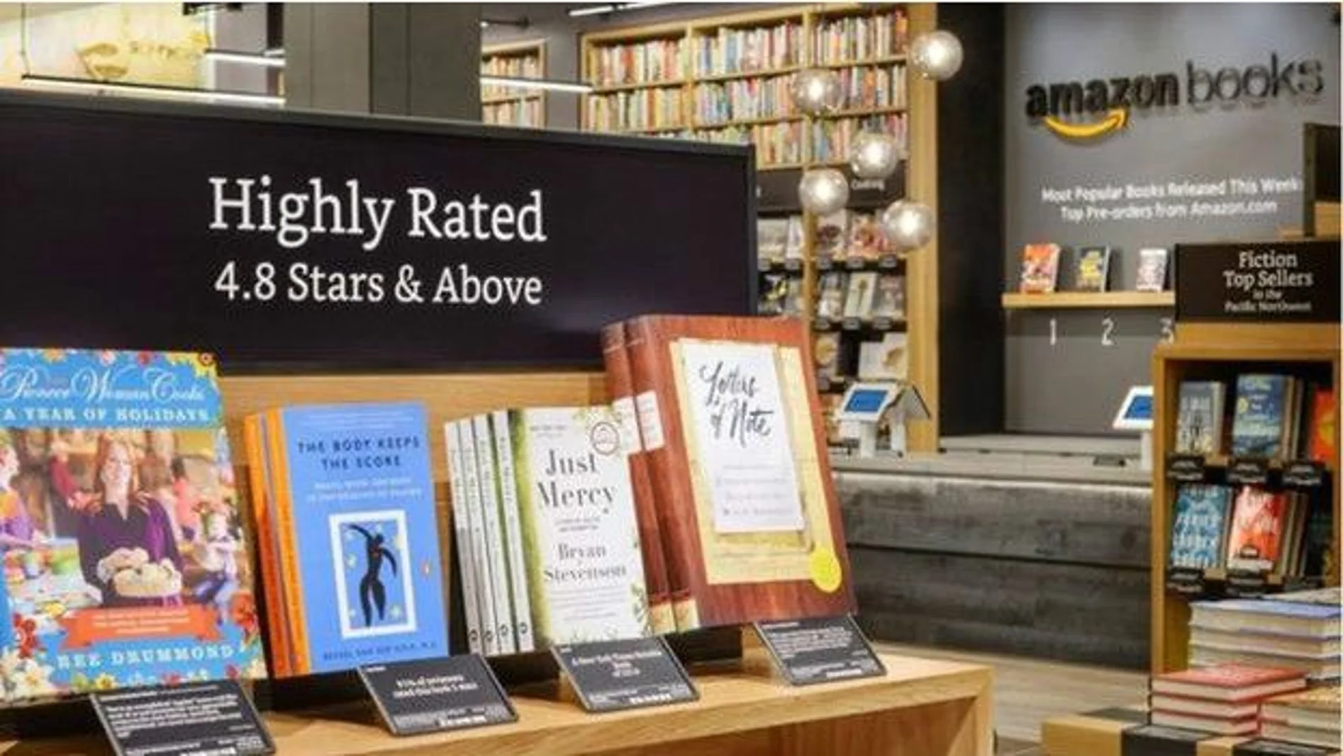 Amazon abre su primera librería física Amazon abre su primera librería física