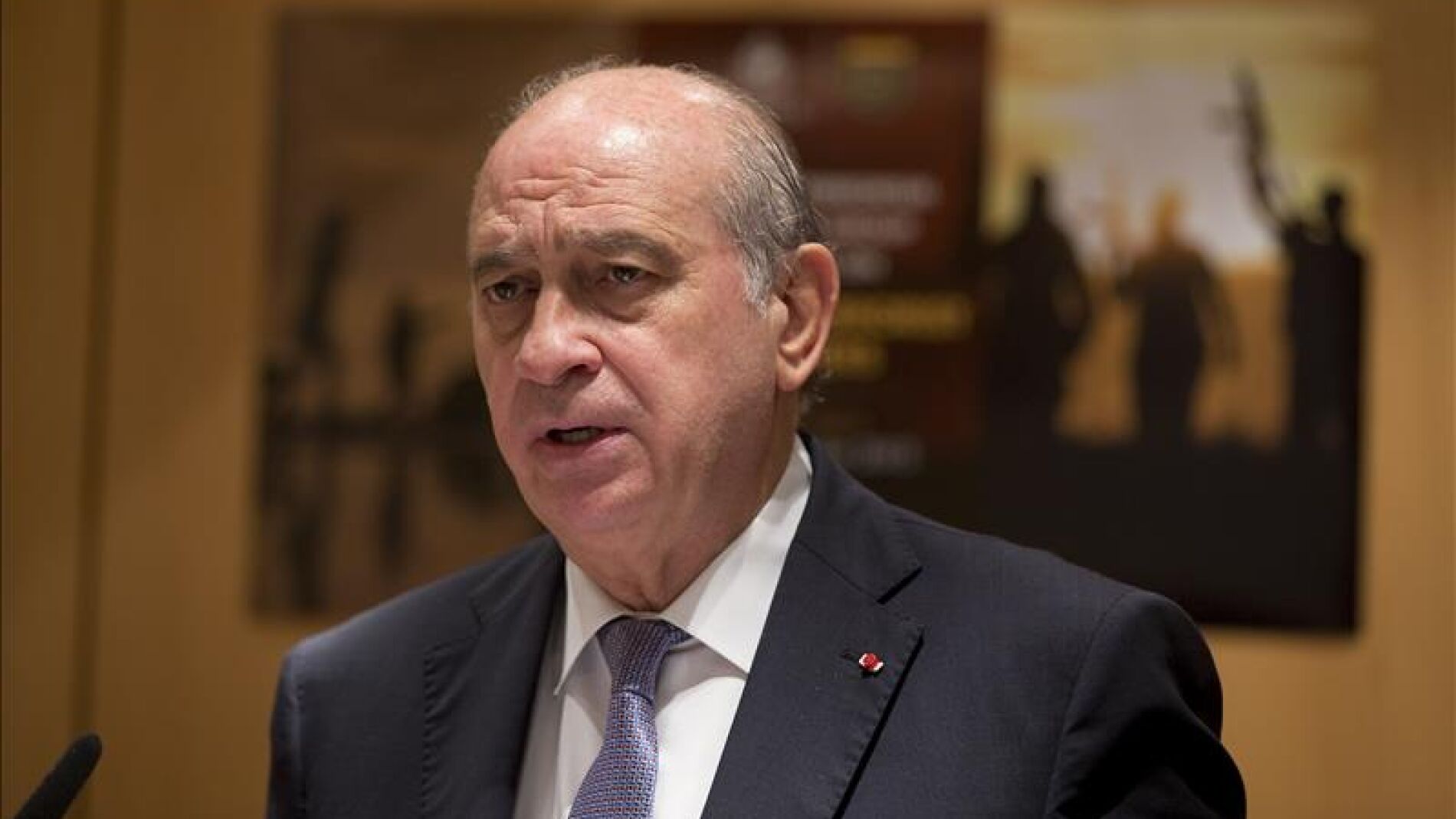El ministro del Interior, Jorge Fern&aacute;ndez D&iacute;az